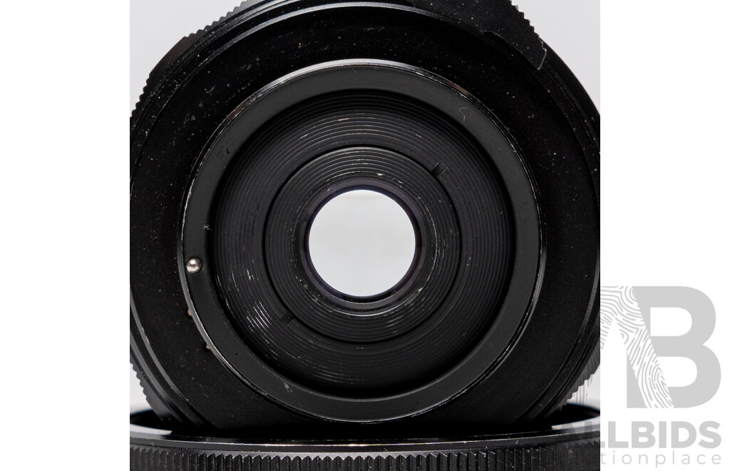 Super Takumar 24mm F/3.5 M42 Lens with Metal Hood and Caps