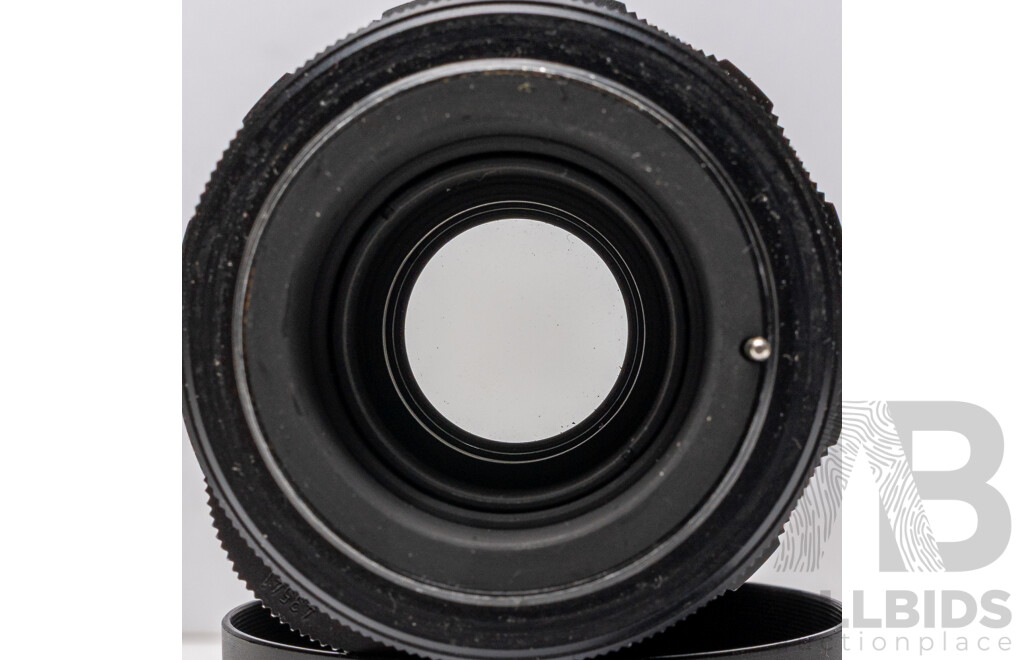 Super Takumar 135mm F/3.5 and Takumar 35mm F/3.5 M42 Screw Mount Lens Pair