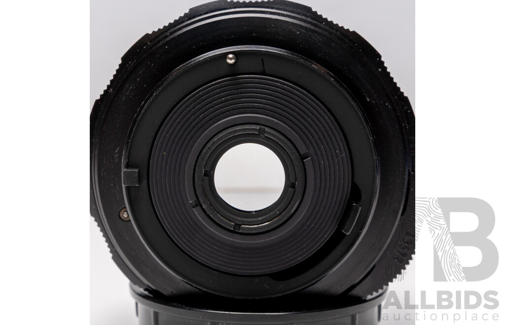 Super Takumar 135mm F/3.5 and Takumar 35mm F/3.5 M42 Screw Mount Lens Pair