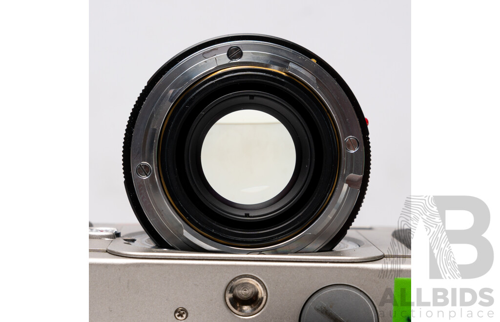 Rollei 35RF 35mm Rangefinder Camera with Voigtländer Nokton Classic S.C. 40mm F/1.4 Lens