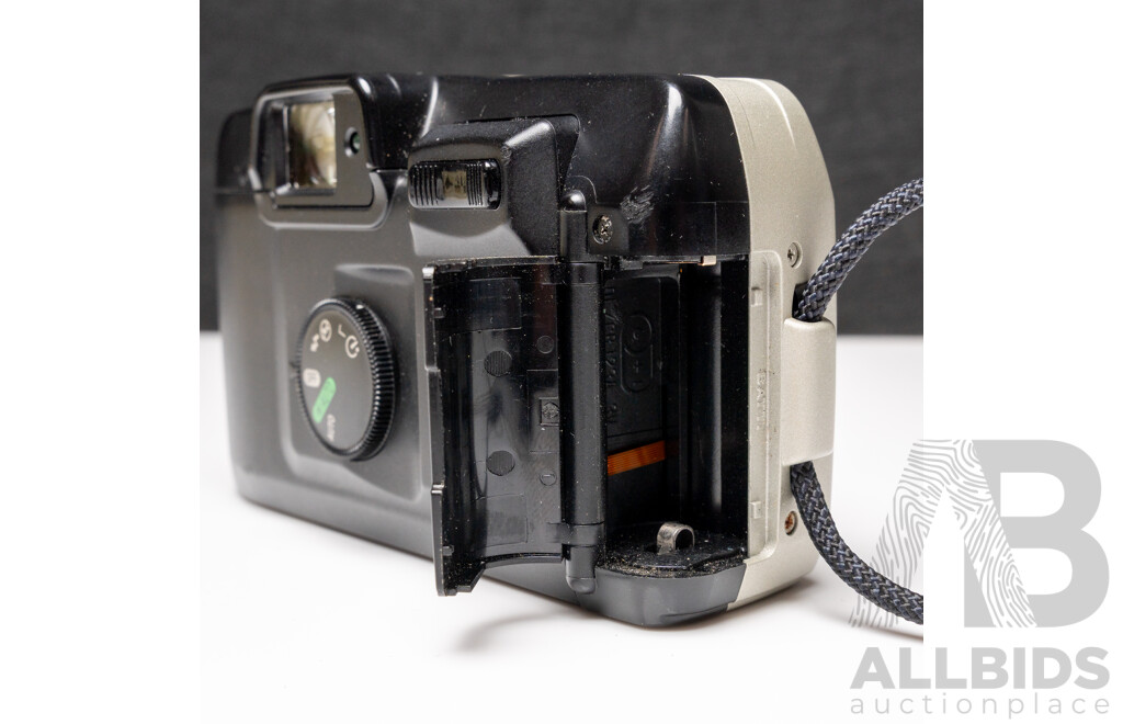 Canon Prima Zoom Shot 35mm Compact Film Camera with Canon Pouch