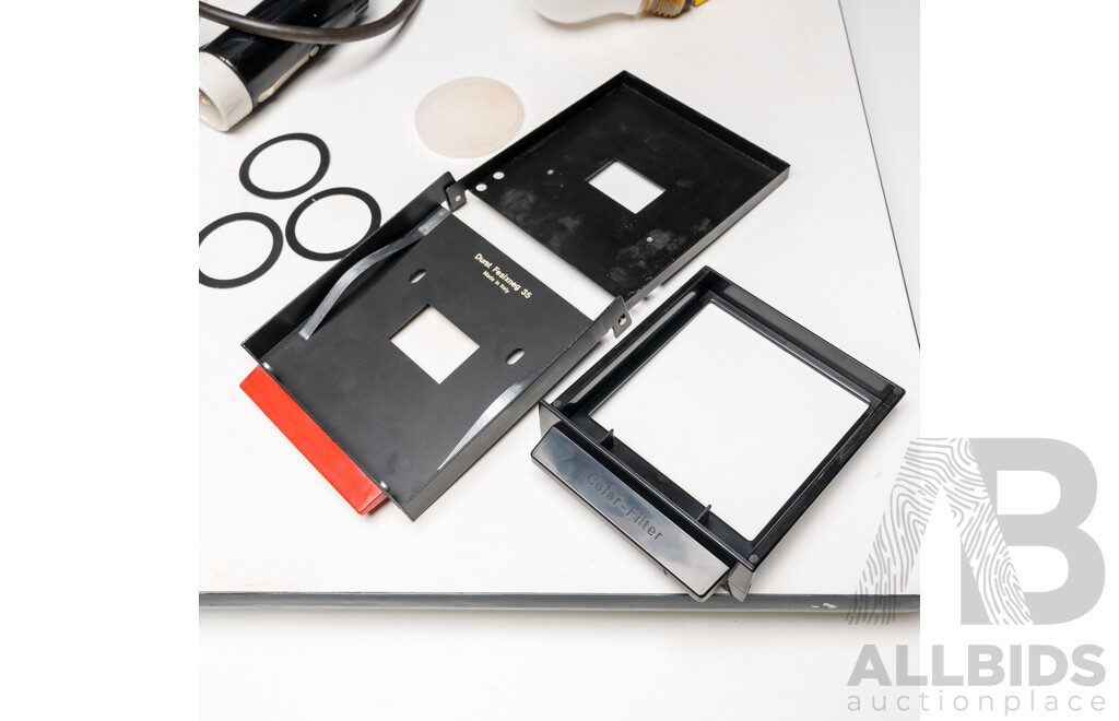 Durst F60 Photographic Enlarger with KaiserBaas PhotoMaker 35mm Film and Slide Scanner