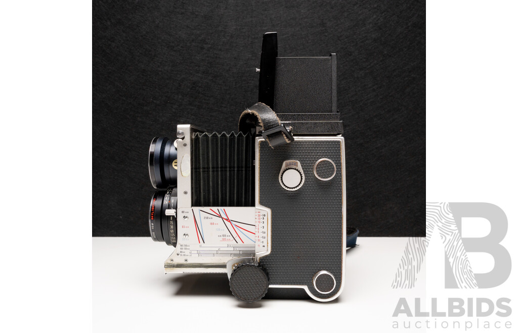 Mamiya C220 Professional TLR Camera Kit with Five Lenses, Hoods, Film and Hard Case