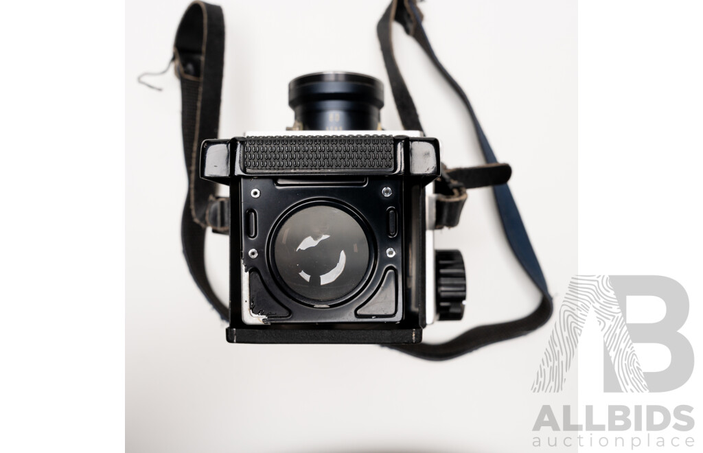 Mamiya C220 Professional TLR Camera Kit with Five Lenses, Hoods, Film and Hard Case