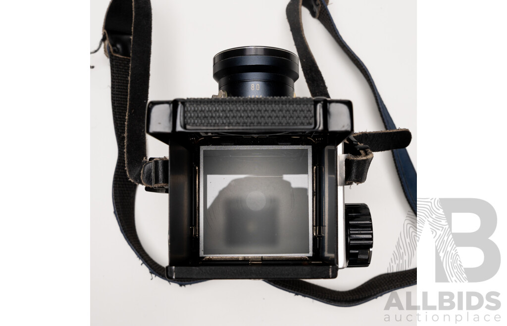 Mamiya C220 Professional TLR Camera Kit with Five Lenses, Hoods, Film and Hard Case