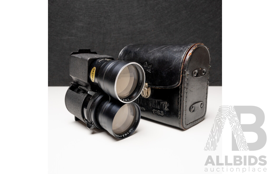 Mamiya C220 Professional TLR Camera Kit with Five Lenses, Hoods, Film and Hard Case