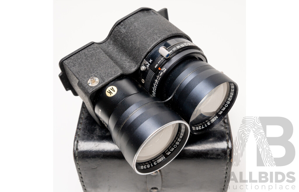 Mamiya C220 Professional TLR Camera Kit with Five Lenses, Hoods, Film and Hard Case