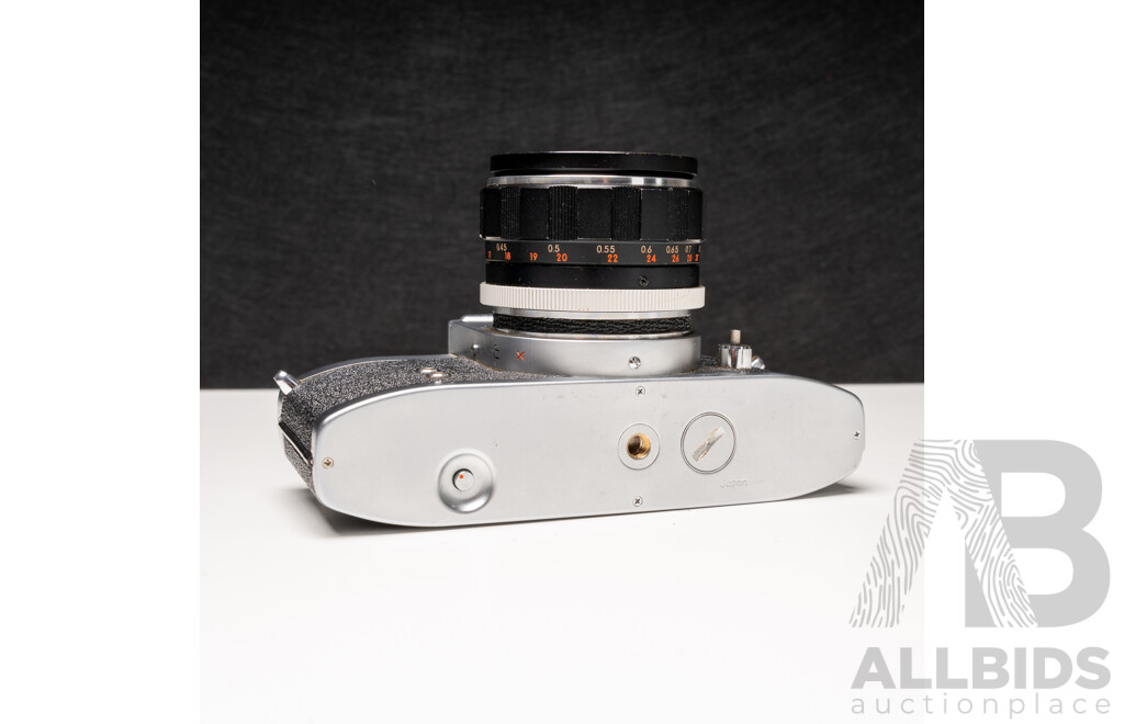 Miranda TM 35mm SLR Camera with Miranda 50mm F/1.8 Lens and Leather Case