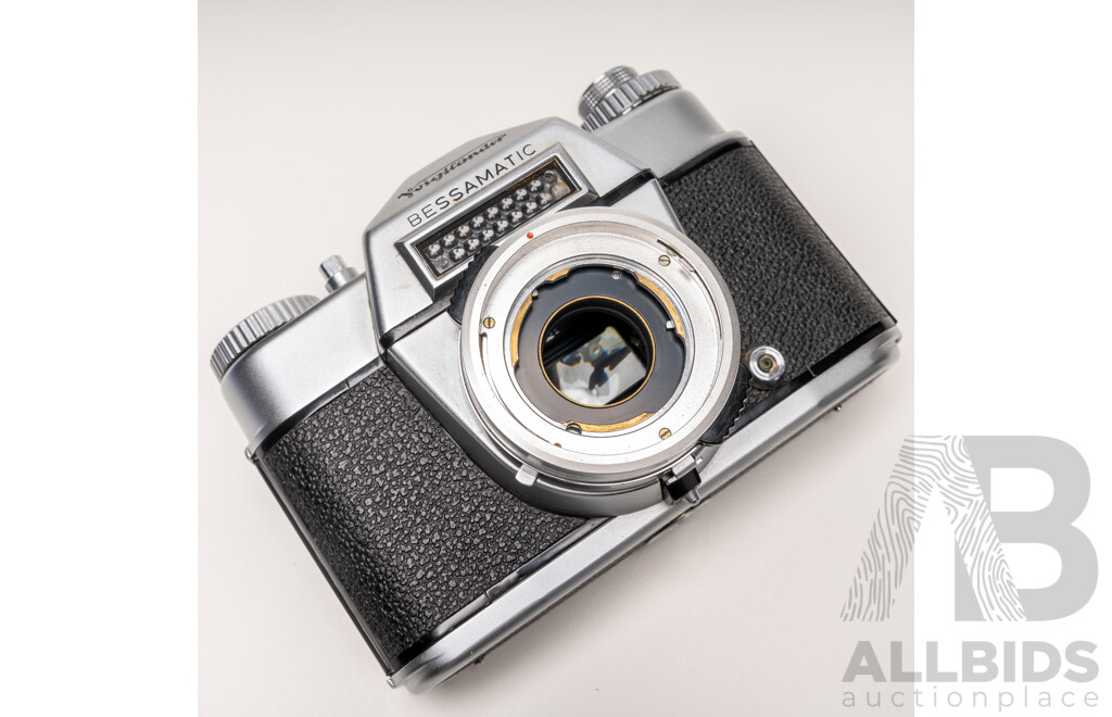 Voigtländer Bessamatic 35mm SLR Camera with Super-Dynarex 135mm F/4 Lens