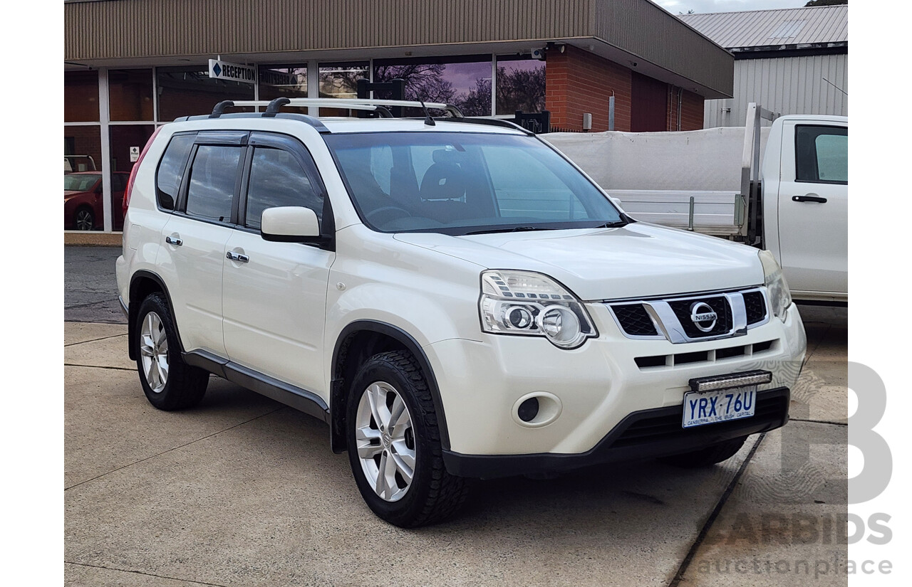 7/2011 Nissan X-Trail ST (4x4) T31 MY11 4d Wagon White 2.5L