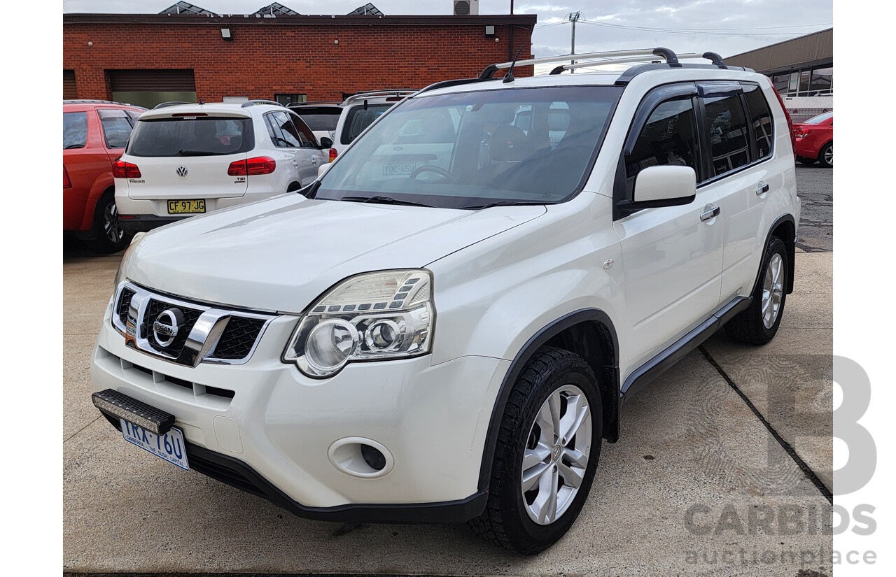 7/2011 Nissan X-Trail ST (4x4) T31 MY11 4d Wagon White 2.5L