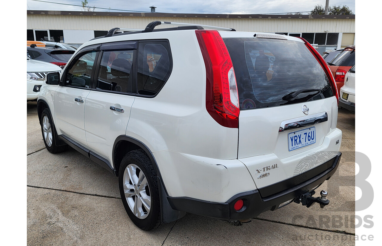 7/2011 Nissan X-Trail ST (4x4) T31 MY11 4d Wagon White 2.5L