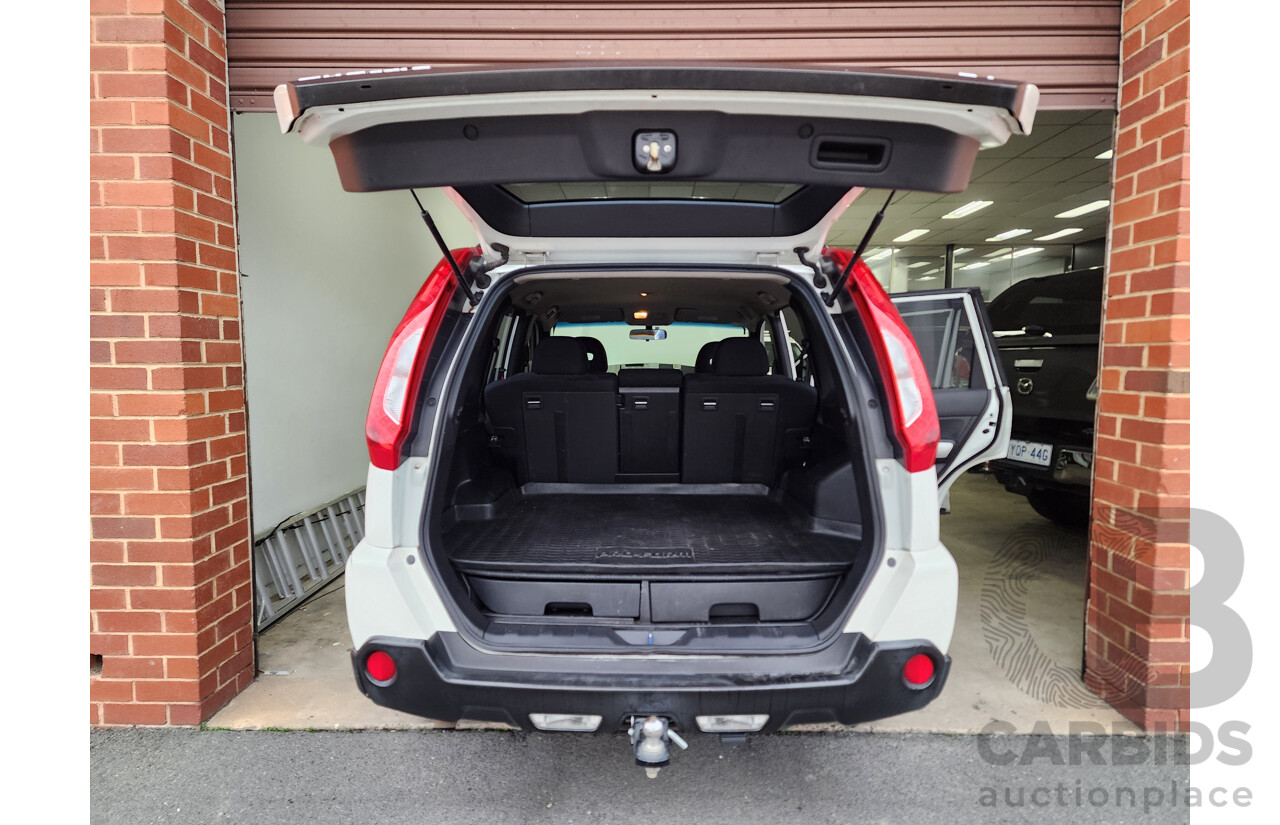 7/2011 Nissan X-Trail ST (4x4) T31 MY11 4d Wagon White 2.5L