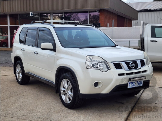 7/2011 Nissan X-Trail ST (4x4) T31 MY11 4d Wagon White 2.5L