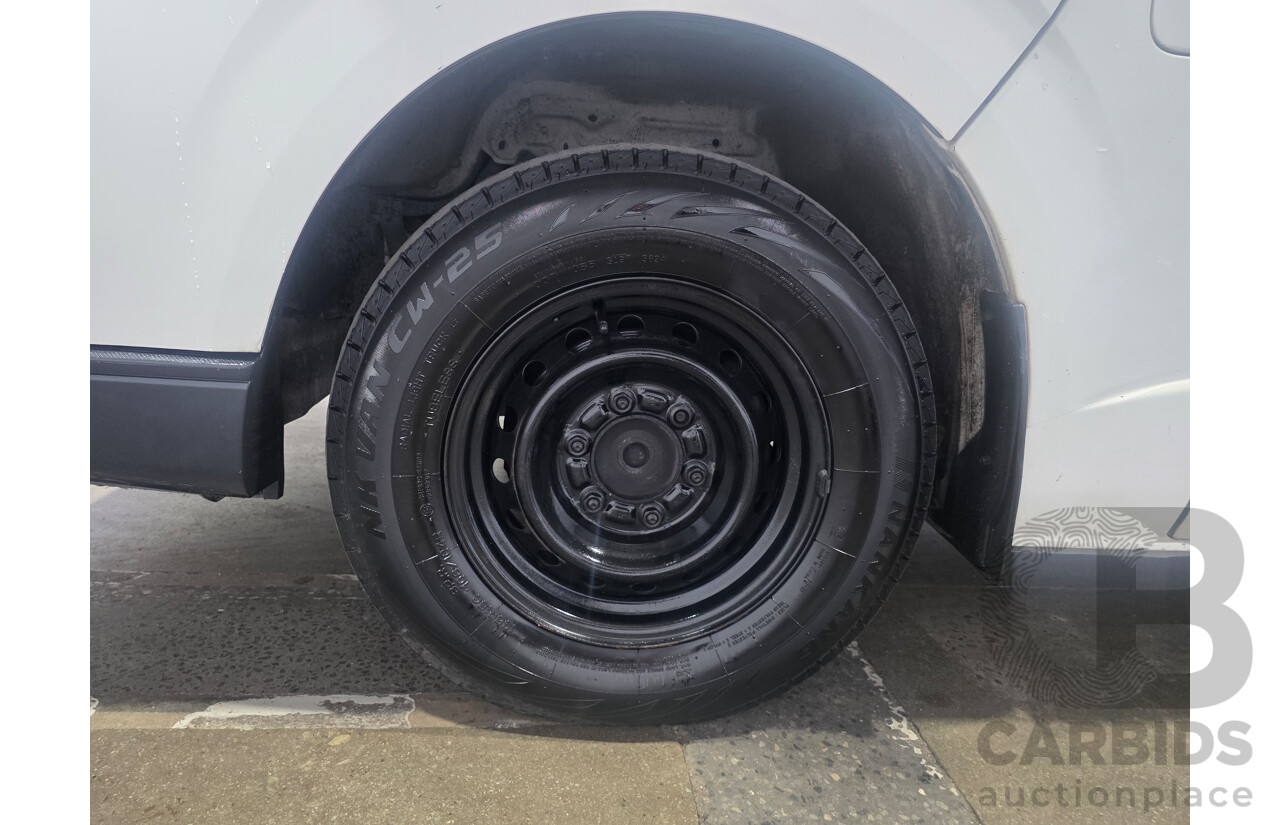 6/2008 Toyota Hiace LWB KDH201R MY07 Upgrade 4d Van White Turbo Diesel 3.0L