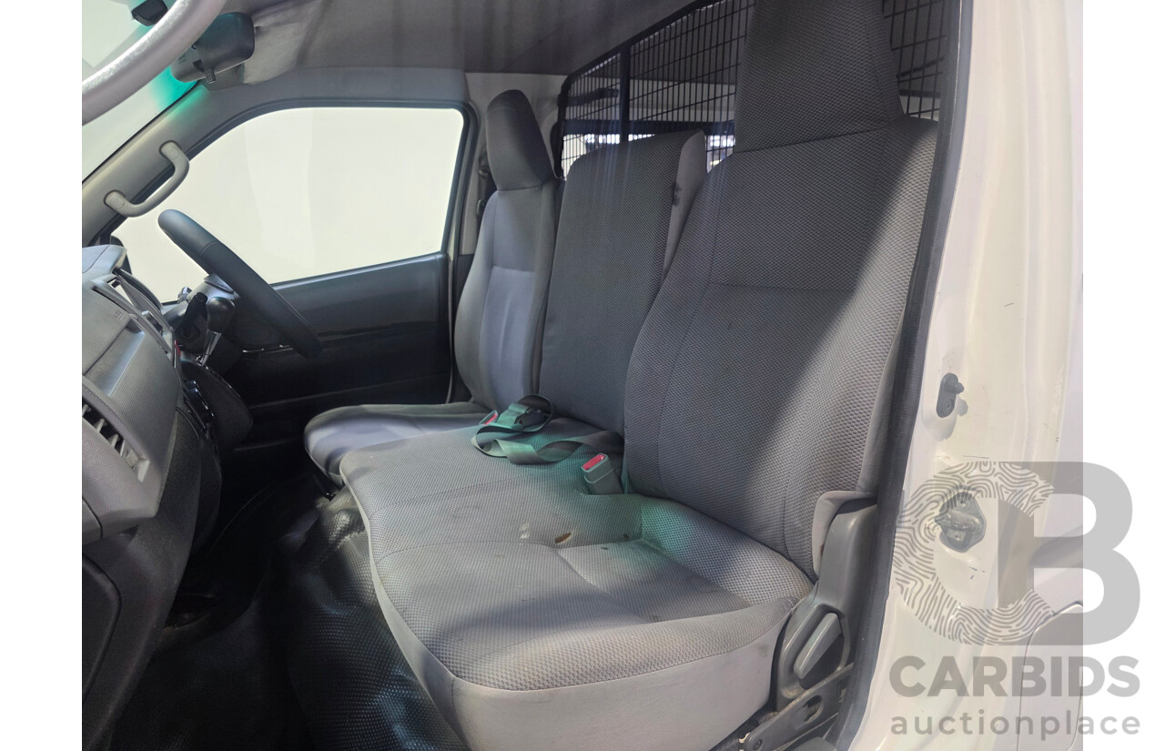 6/2008 Toyota Hiace LWB KDH201R MY07 Upgrade 4d Van White Turbo Diesel 3.0L