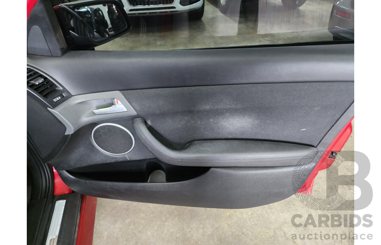 10/2010 Holden Commodore SV6 VE II 4d Sedan Red 3.6L
