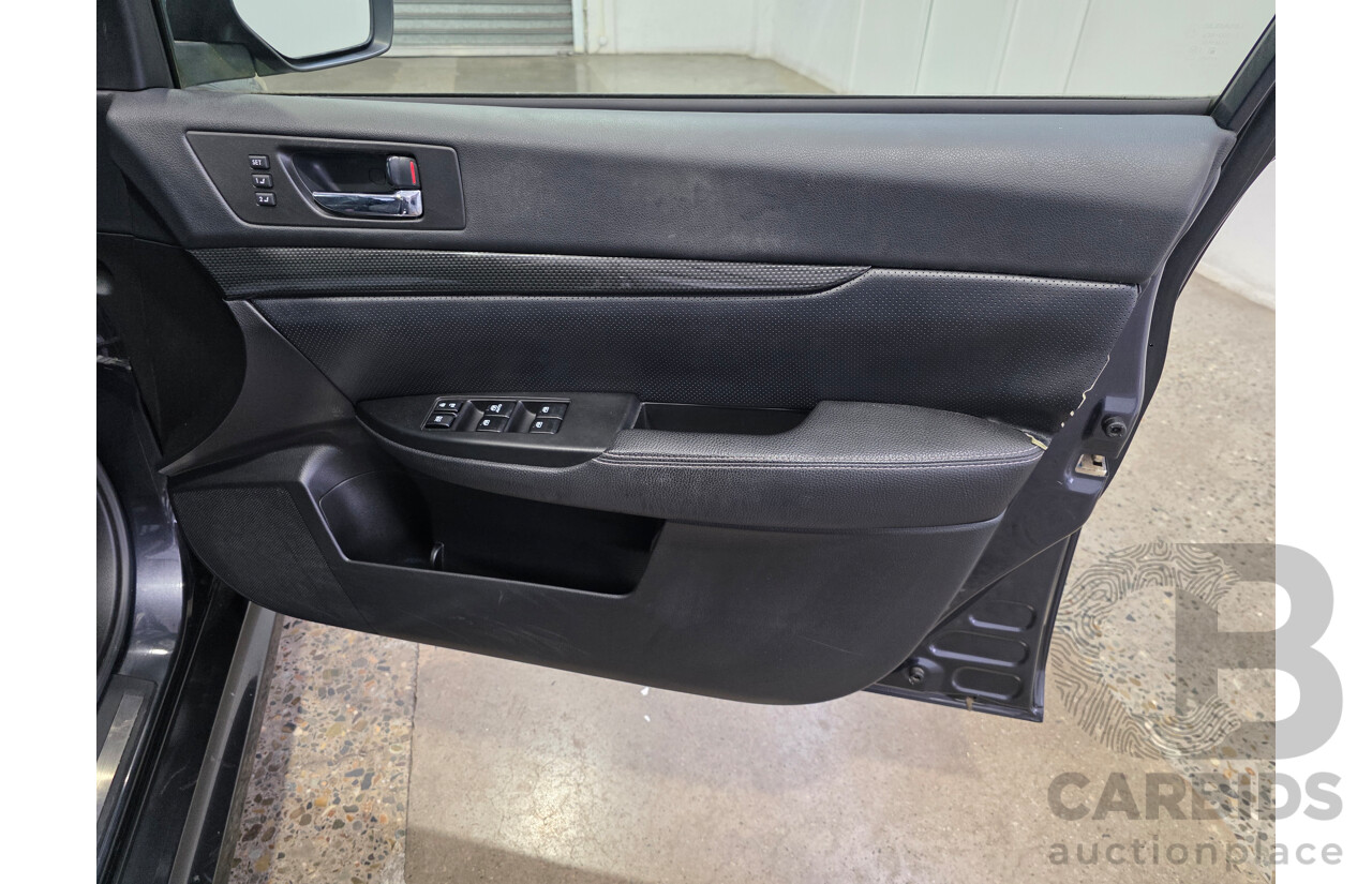 9/2013 Subaru Liberty 2.5i GT Premium (AWD) MY13 4d Sedan Dark Gray Metallic Turbo 2.5L