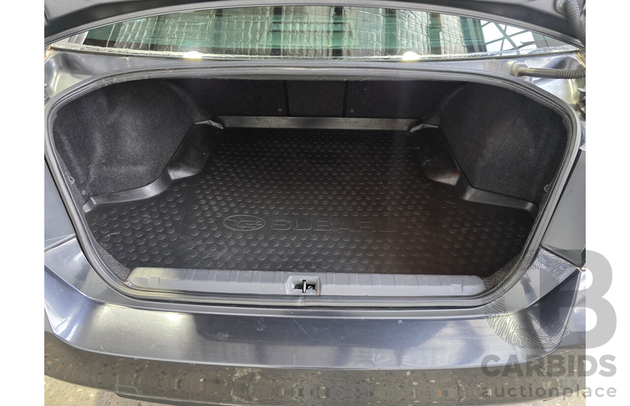 9/2013 Subaru Liberty 2.5i GT Premium (AWD) MY13 4d Sedan Dark Gray Metallic Turbo 2.5L