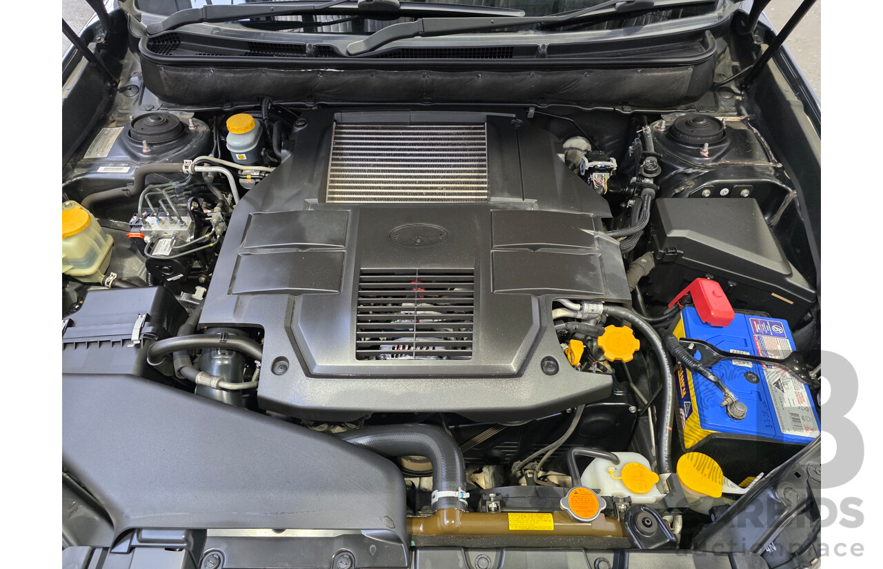 9/2013 Subaru Liberty 2.5i GT Premium (AWD) MY13 4d Sedan Dark Gray Metallic Turbo 2.5L