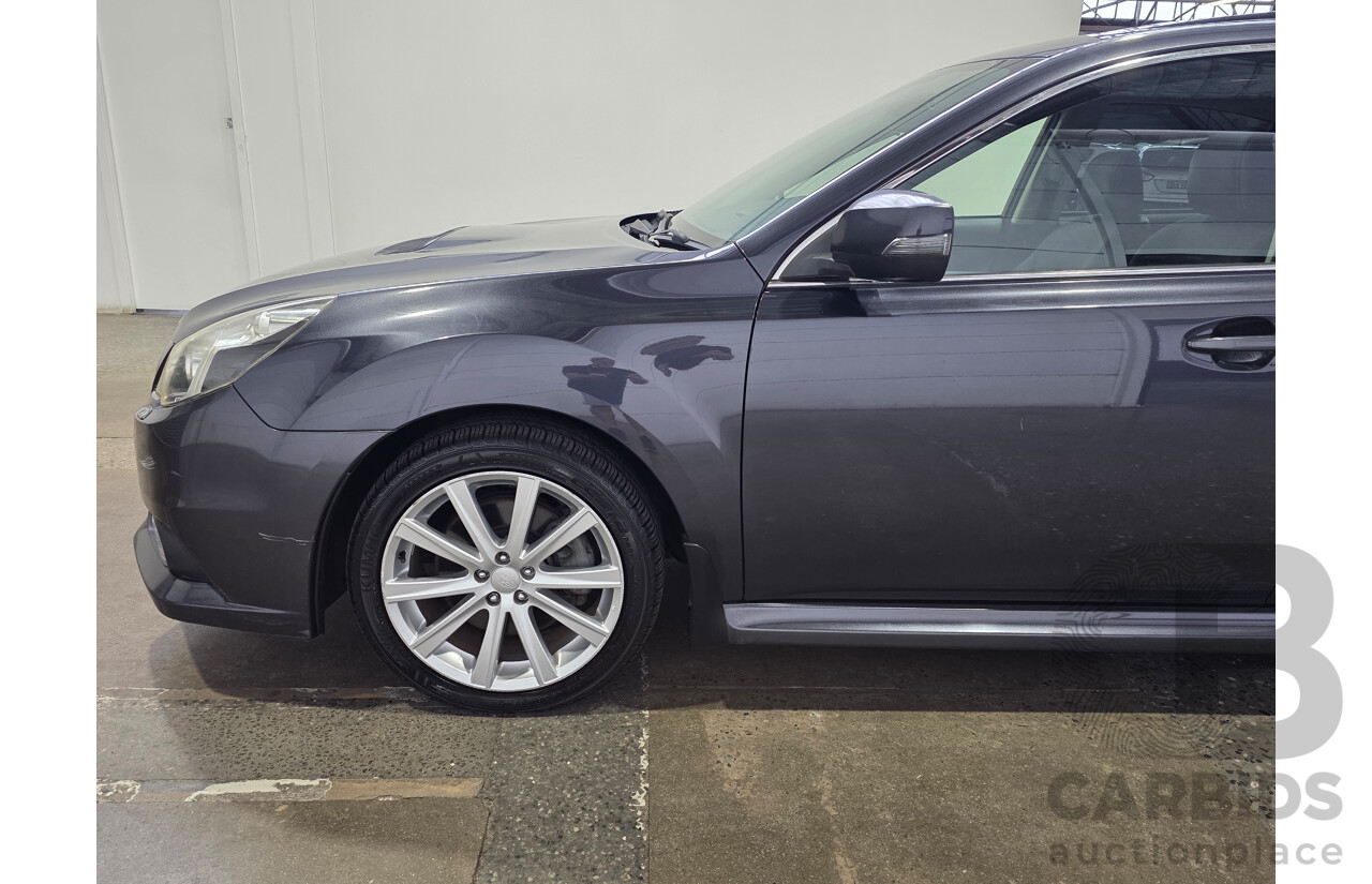 9/2013 Subaru Liberty 2.5i GT Premium (AWD) MY13 4d Sedan Dark Gray Metallic Turbo 2.5L