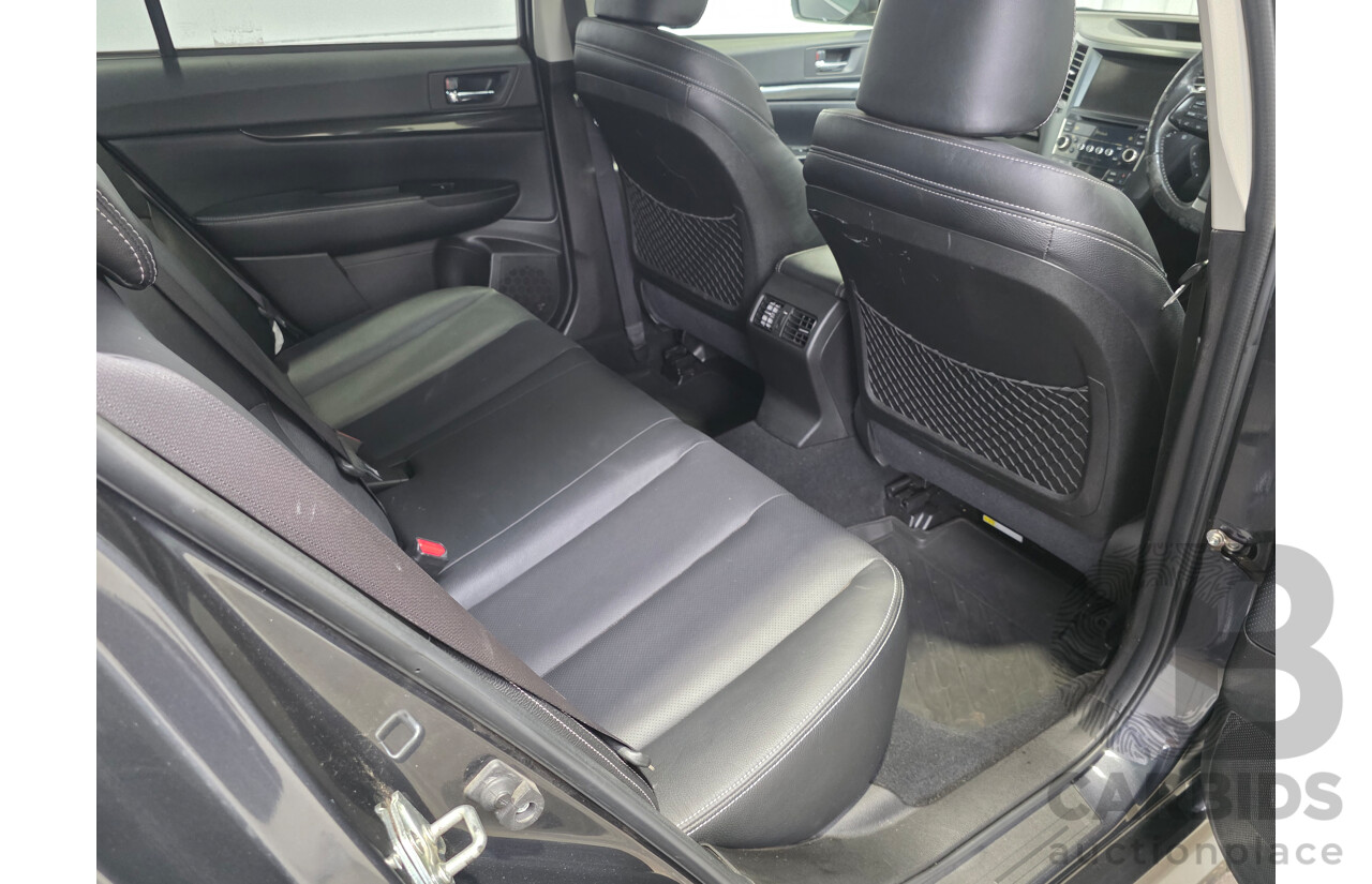 9/2013 Subaru Liberty 2.5i GT Premium (AWD) MY13 4d Sedan Dark Gray Metallic Turbo 2.5L