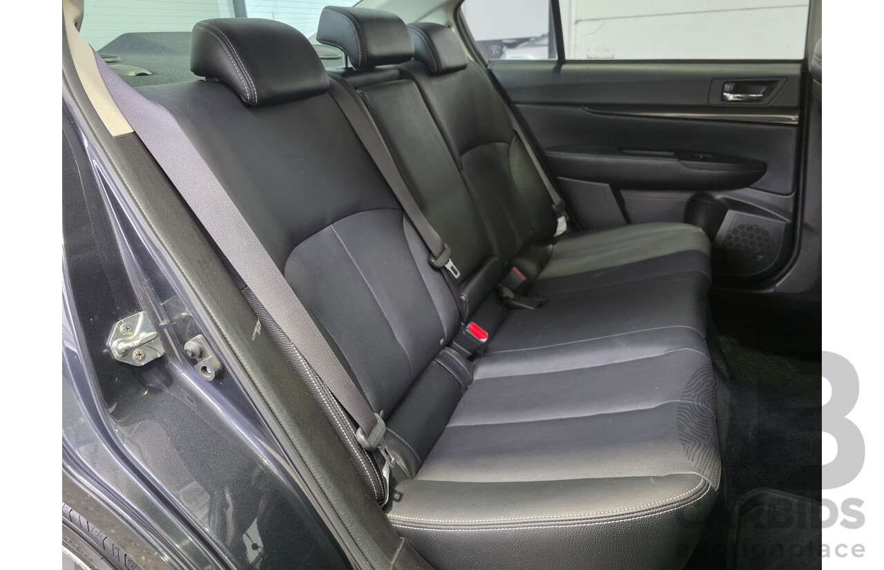9/2013 Subaru Liberty 2.5i GT Premium (AWD) MY13 4d Sedan Dark Gray Metallic Turbo 2.5L
