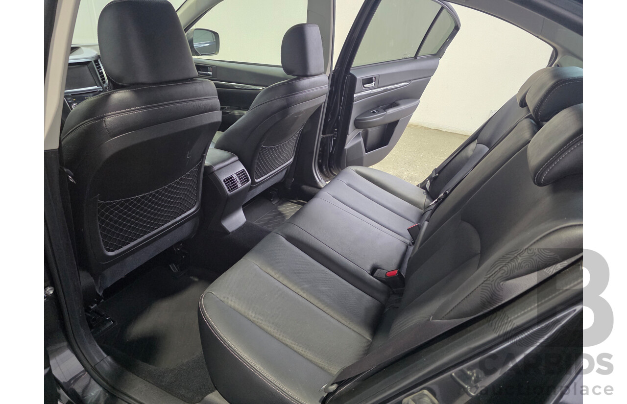 9/2013 Subaru Liberty 2.5i GT Premium (AWD) MY13 4d Sedan Dark Gray Metallic Turbo 2.5L