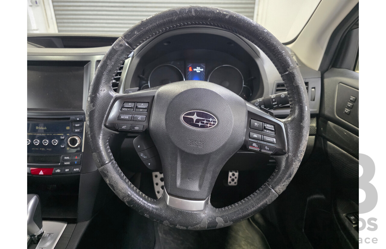 9/2013 Subaru Liberty 2.5i GT Premium (AWD) MY13 4d Sedan Dark Gray Metallic Turbo 2.5L