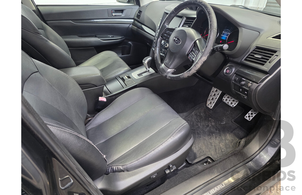 9/2013 Subaru Liberty 2.5i GT Premium (AWD) MY13 4d Sedan Dark Gray Metallic Turbo 2.5L
