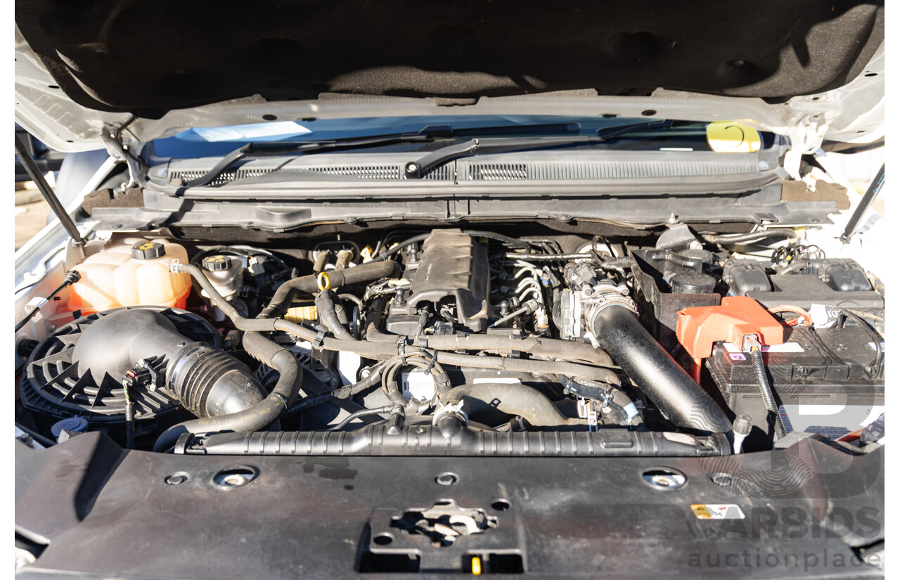 11/2018 Ford Ranger XL 3.2 4x4 PX MKIII MY19 Double Cab P/Up Frozen White Diesel Turbo 3.2L