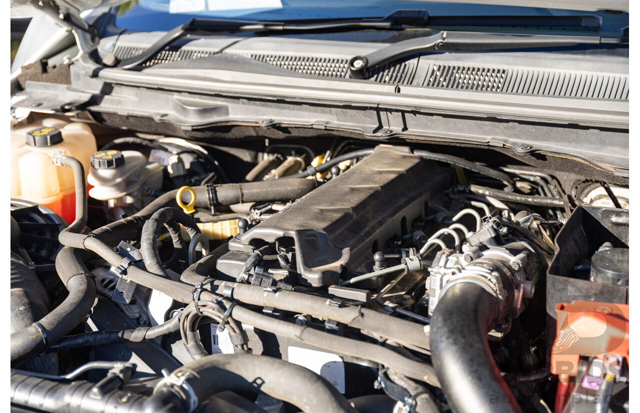 11/2018 Ford Ranger XL 3.2 4x4 PX MKIII MY19 Double Cab P/Up Frozen White Diesel Turbo 3.2L