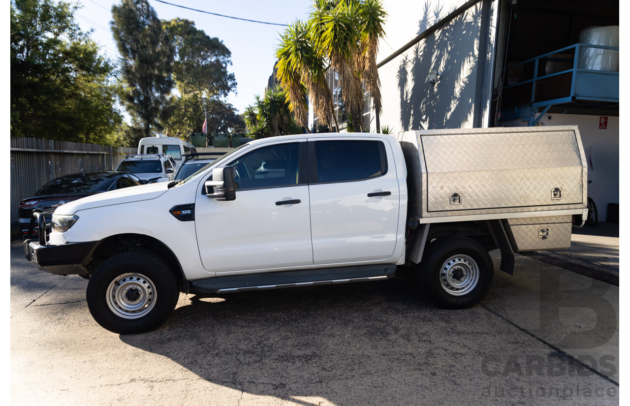 11/2018 Ford Ranger XL 3.2 4x4 PX MKIII MY19 Double Cab P/Up Frozen White Diesel Turbo 3.2L