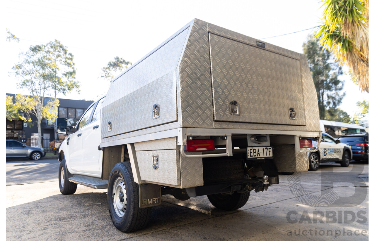 11/2018 Ford Ranger XL 3.2 4x4 PX MKIII MY19 Double Cab P/Up Frozen White Diesel Turbo 3.2L