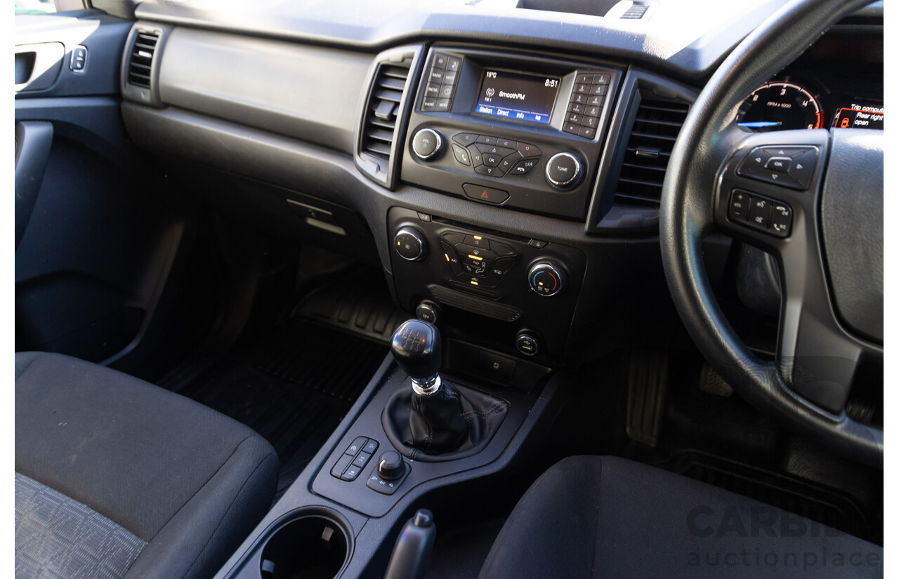 11/2018 Ford Ranger XL 3.2 4x4 PX MKIII MY19 Double Cab P/Up Frozen White Diesel Turbo 3.2L