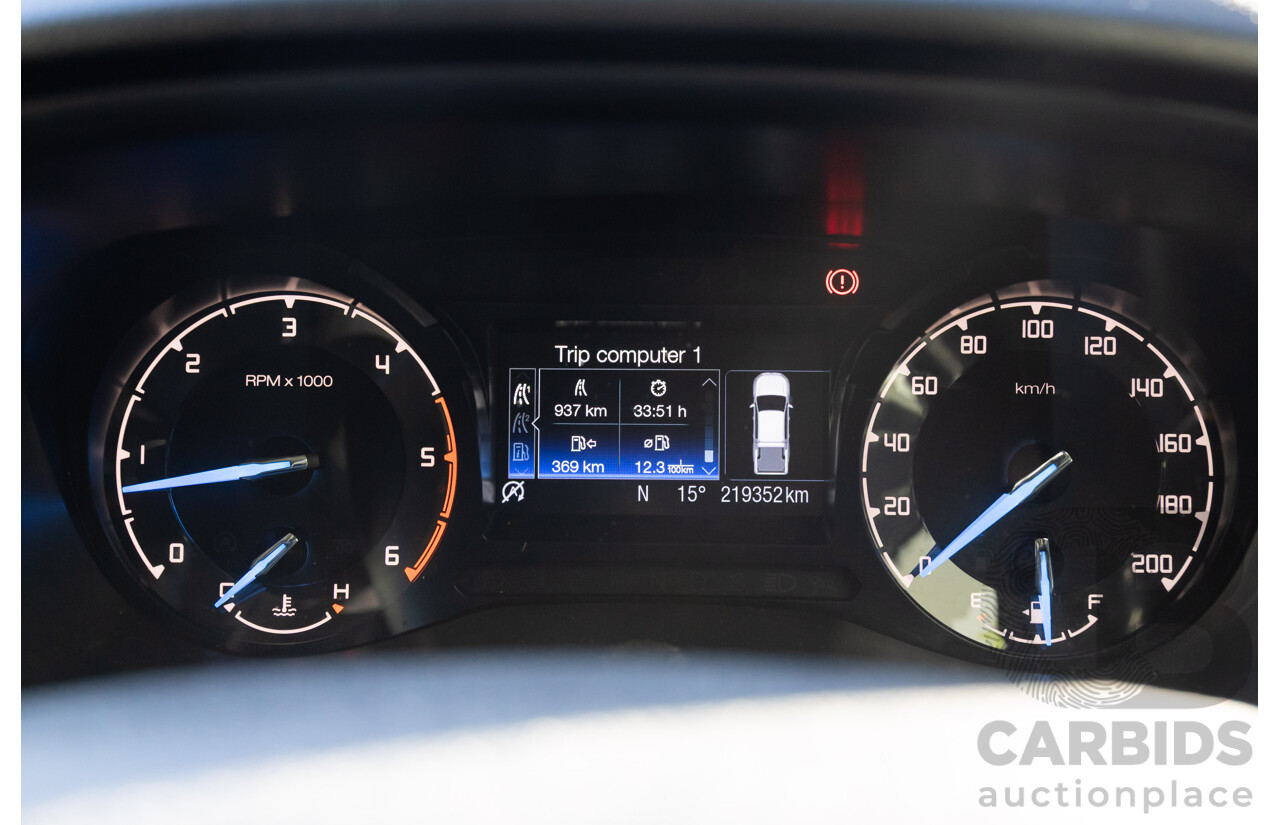 11/2018 Ford Ranger XL 3.2 4x4 PX MKIII MY19 Double Cab P/Up Frozen White Diesel Turbo 3.2L