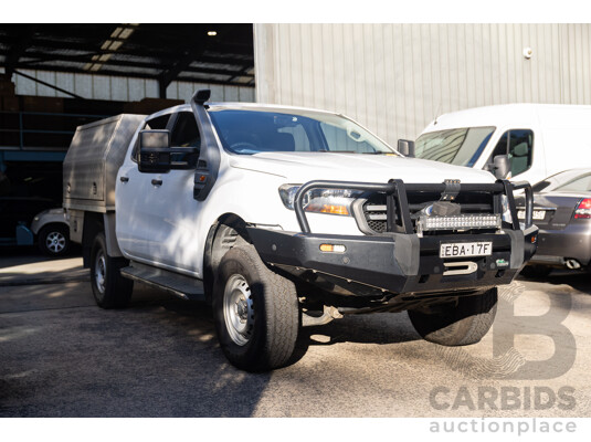 11/2018 Ford Ranger XL 3.2 4x4 PX MKIII MY19 Double Cab P/Up Frozen White Diesel Turbo 3.2L