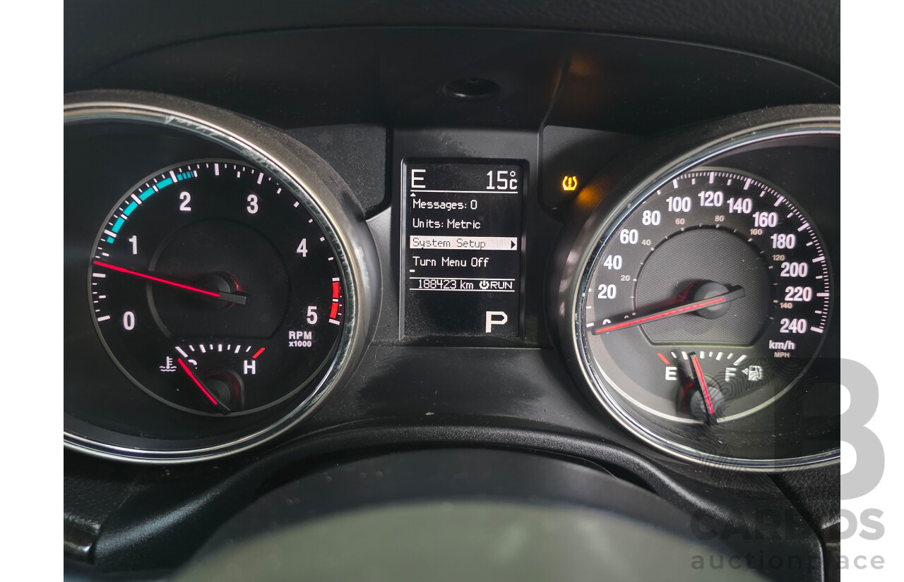 4/2013 Jeep Grand Cherokee Laredo (4x4) WK MY13 4d Wagon White Turbo Diesel V6 3.0L