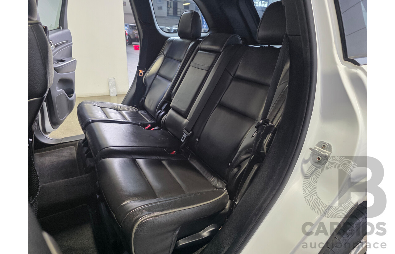 4/2013 Jeep Grand Cherokee Laredo (4x4) WK MY13 4d Wagon White Turbo Diesel V6 3.0L