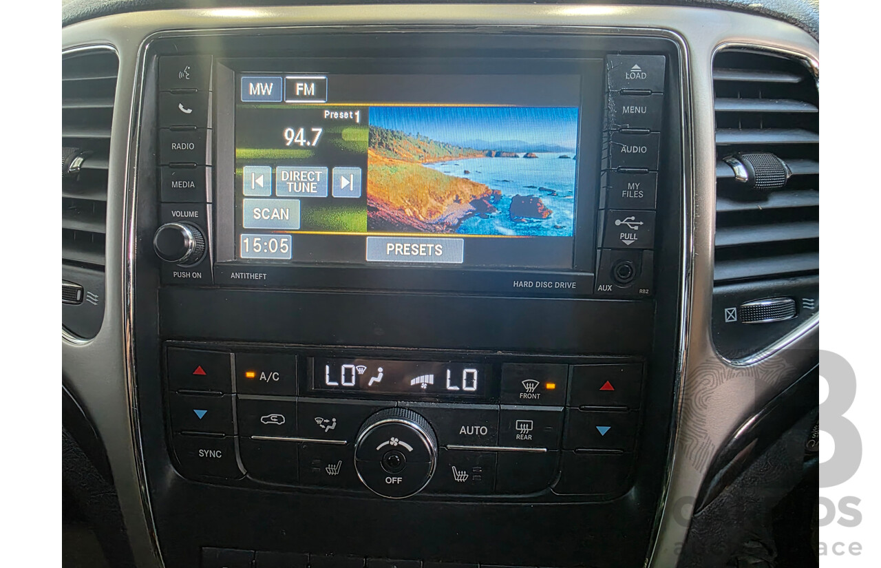 4/2013 Jeep Grand Cherokee Laredo (4x4) WK MY13 4d Wagon White Turbo Diesel V6 3.0L