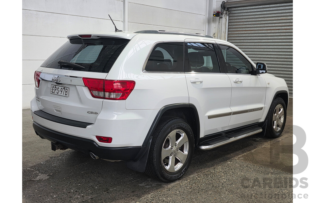 4/2013 Jeep Grand Cherokee Laredo (4x4) WK MY13 4d Wagon White Turbo Diesel V6 3.0L