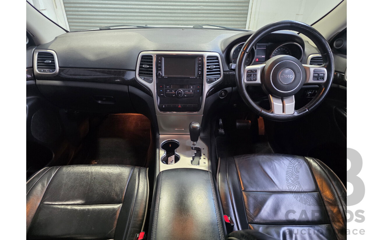 4/2013 Jeep Grand Cherokee Laredo (4x4) WK MY13 4d Wagon White Turbo Diesel V6 3.0L