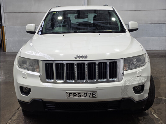 1662497 · 4/2013 Jeep Grand Cherokee Laredo (4x4) WK MY13 4d Wagon White Turbo Diesel V6 3.0L