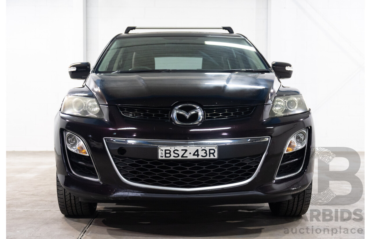 2/2010 Mazda Cx-7 Luxury Sports (4x4) ER MY10 4d Wagon Black Turbo 2.3L