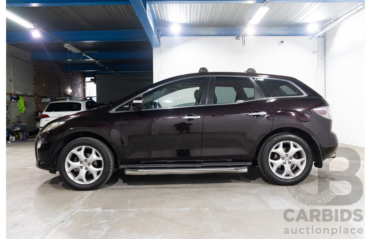 2/2010 Mazda Cx-7 Luxury Sports (4x4) ER MY10 4d Wagon Black Turbo 2.3L