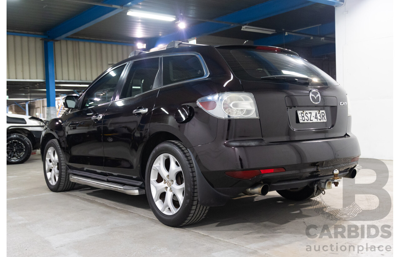 2/2010 Mazda Cx-7 Luxury Sports (4x4) ER MY10 4d Wagon Black Turbo 2.3L