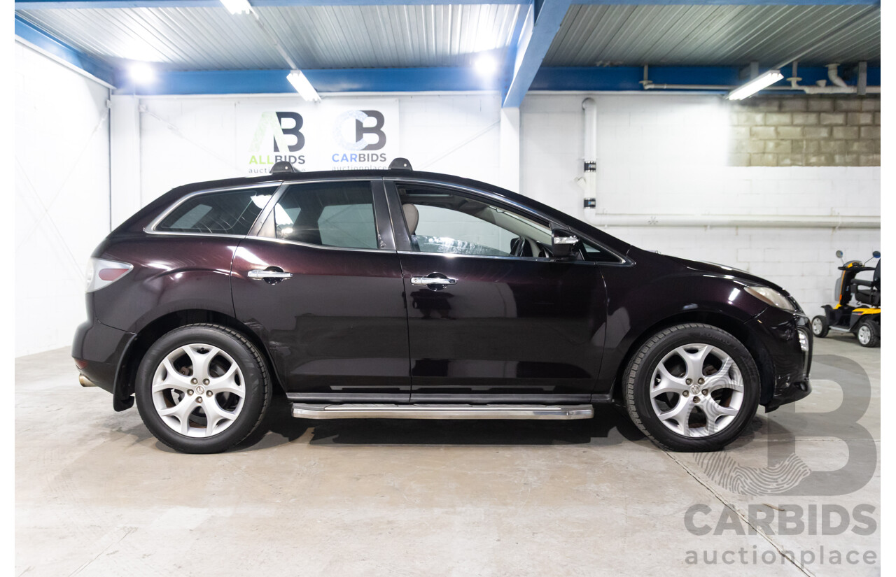 2/2010 Mazda Cx-7 Luxury Sports (4x4) ER MY10 4d Wagon Black Turbo 2.3L