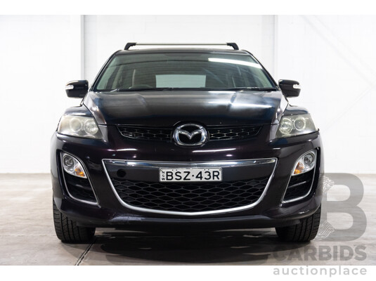 1660120 · 2/2010 Mazda Cx-7 Luxury Sports (4x4) ER MY10 4d Wagon Black Turbo 2.3L