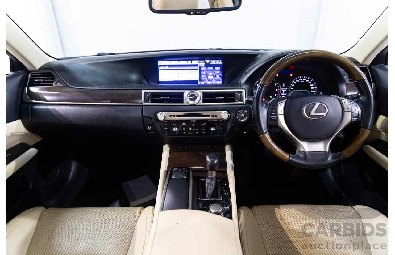 7/2012 Lexus Gs350 Luxury GRL10R 4d Sedan Riviera Red 3.5L