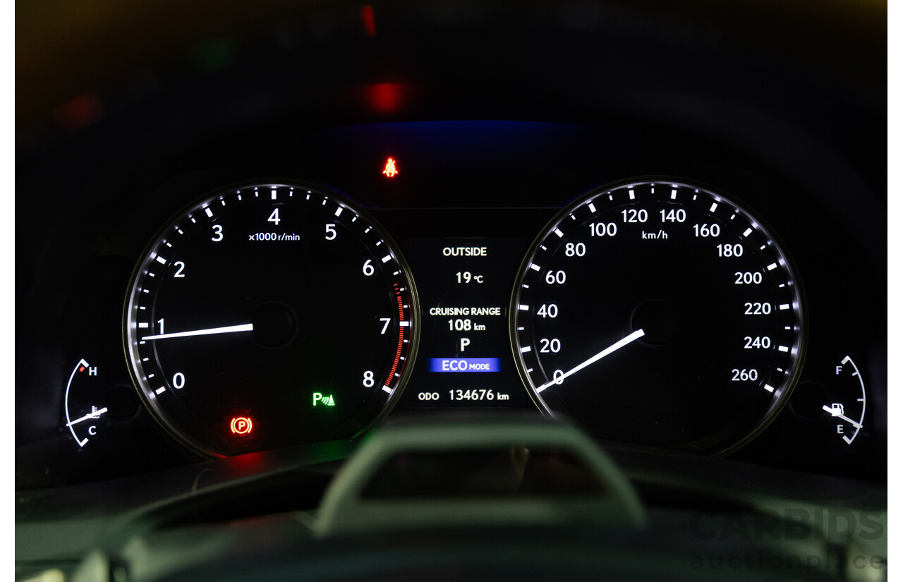 7/2012 Lexus Gs350 Luxury GRL10R 4d Sedan Riviera Red 3.5L